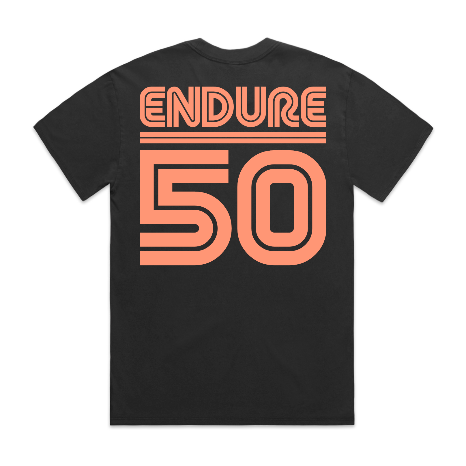 E|50 Heavy Tee: Black