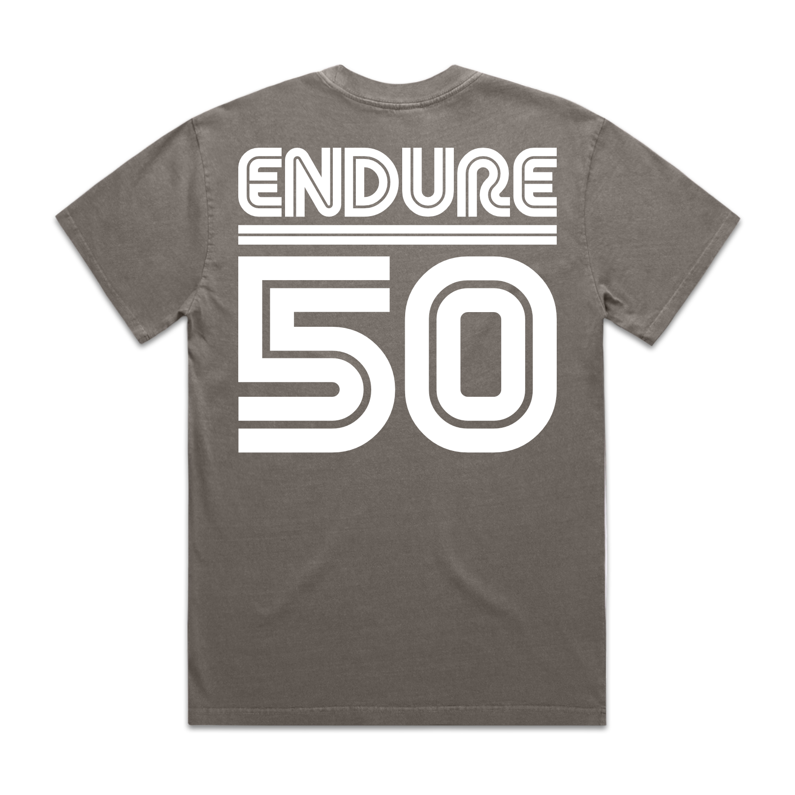E|50 Heavy Tee: Grey